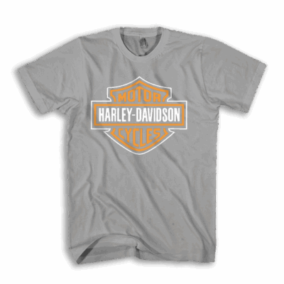 Camiseta Harley Davidson - Cinza