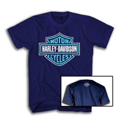 Camiseta Harley Davidson - Azul