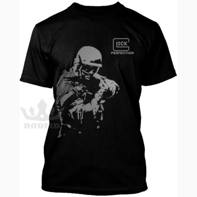 Camiseta Glock - com Atirador