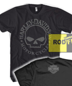 Camiseta Camisa Harley Davidson Skull - Harley Caveira