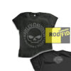 Baby Look Feminina Harley Davidson Skull