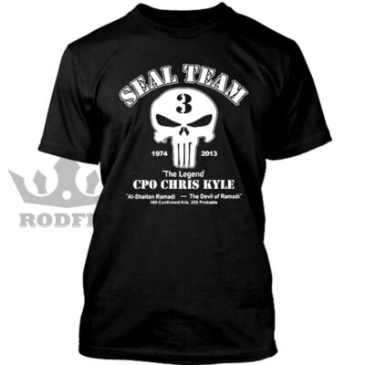 Camiseta Chris Kyle Sniper Americano - Team 3