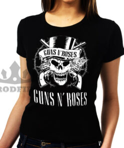 Baby Look Feminina Guns n Roses