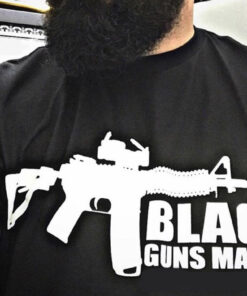 Alternative view of Camiseta Black Guns Matter