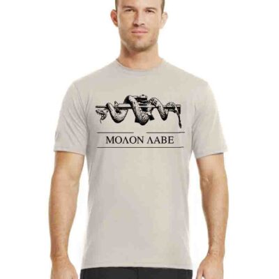 Camiseta Molon Labe - Snake in Gun