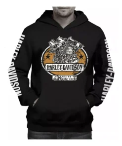 Moletom Harley Davidson Motor Oil Origen Motocycles