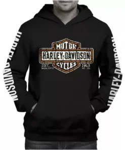 Moletom Motorcycle Harley Davidson Trade Mark Retro