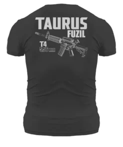 Camiseta Taurus Fuzil T4 5.56 Camiseta Taurus Atirador